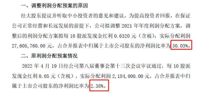 徐翔概念股大恒科技临时提高分红 股利支付率重回30%