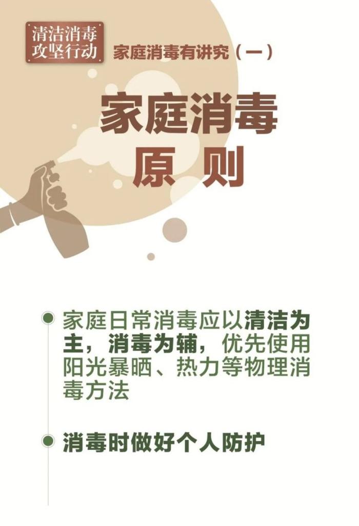 家庭清洁消毒怎么做？这十张海报说清楚了