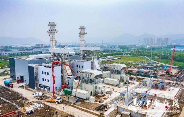 安徽芜湖：五一假期天然气热电联产项目建设忙
