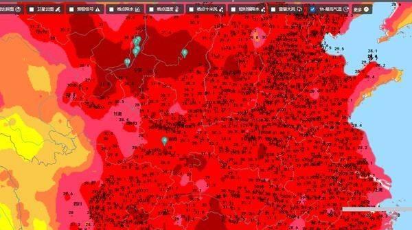 今日近半国土面积最高温冲上30℃，明起开始降温
