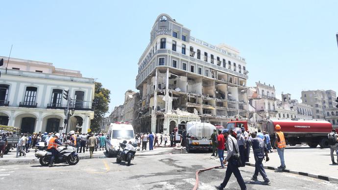 古巴首都哈瓦那酒店爆炸事故已致9死40伤！多国领导人向古巴政府致慰问信