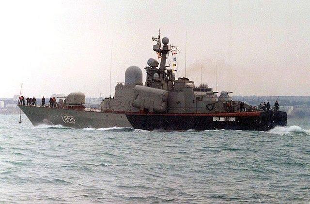 乌克兰海军1241型轻型护卫舰U155号(资料图)
