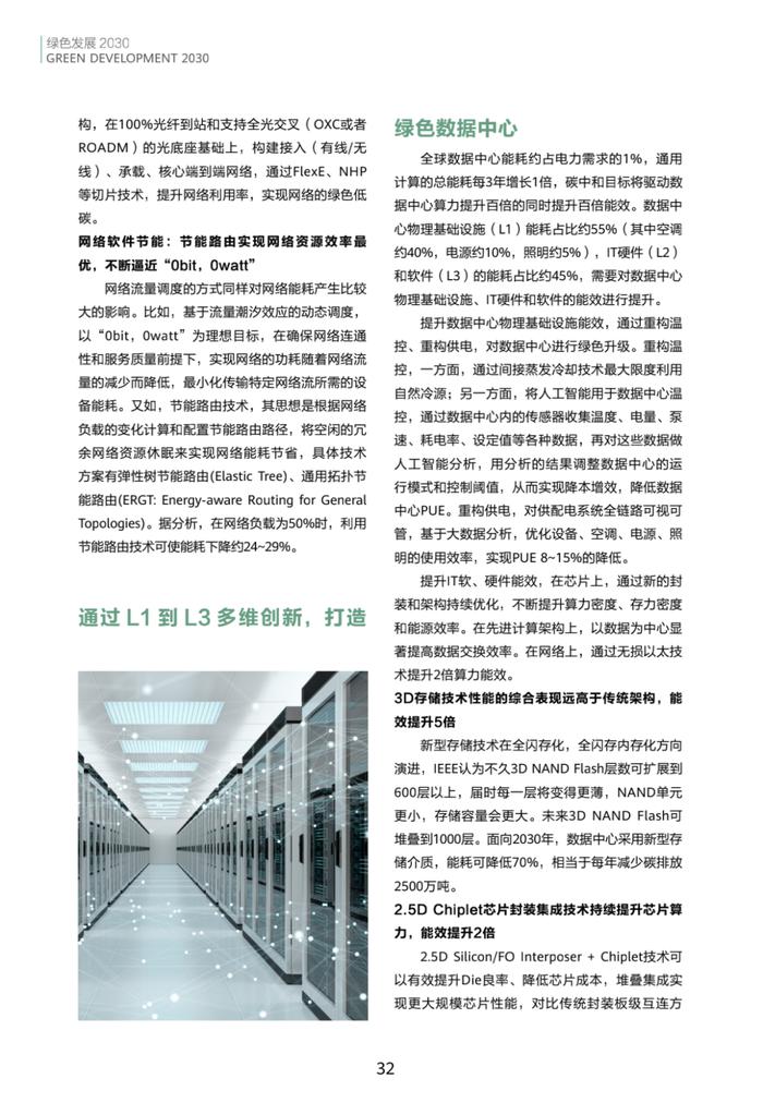 2030绿色发展预测报告全文！