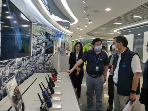 市规划和自然资源局高尔剑副局长带队赴深圳涉海企业调研