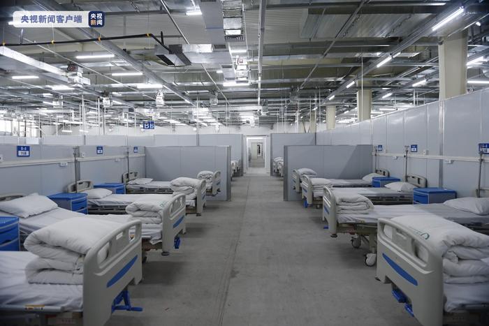 四川省广安市方舱医院已开舱 第一批500张床位投入使用