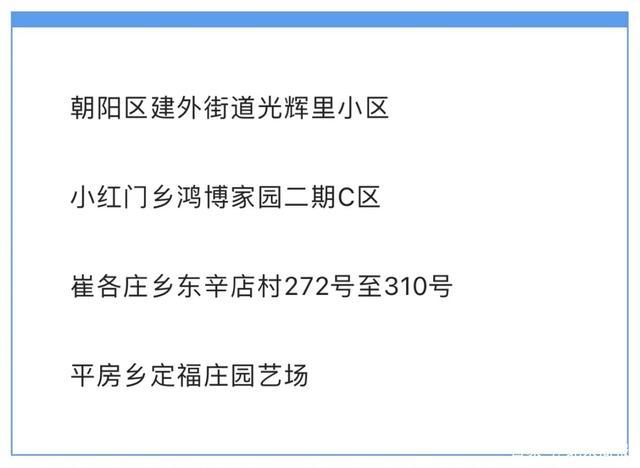 好消息，北京朝阳多区域解封！封管控时间如何计算，解封有啥条件？官方详解