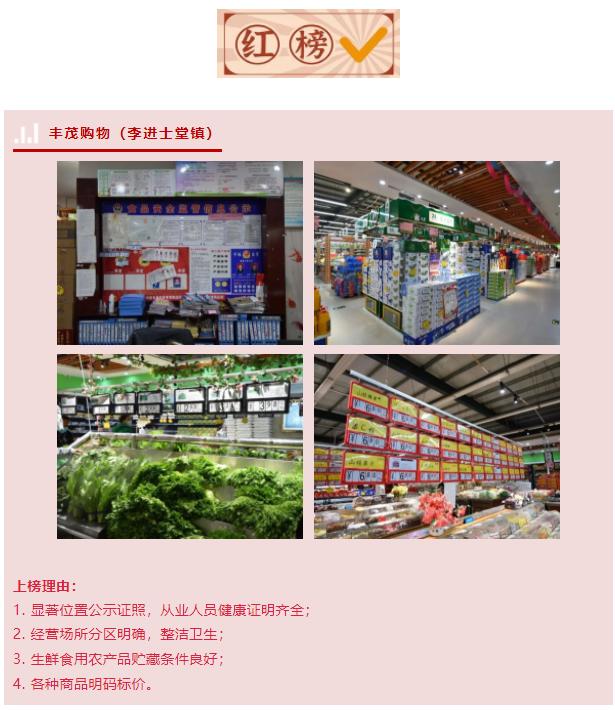 山东省鄄城县发布食药安全红黑榜  丛乐保真超市上黑榜