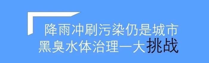 汛期已至，城市水体雨后黑臭问题该如何破解？