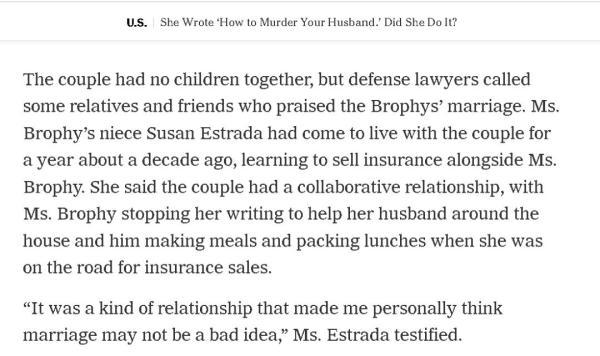 美国离奇谋杀案受关注！女子写小说“如何杀死丈夫”7年后，丈夫被谋杀