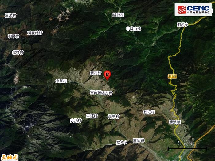 四川汉源4.8级地震，专家：系2013年雅安7级地震的强余震