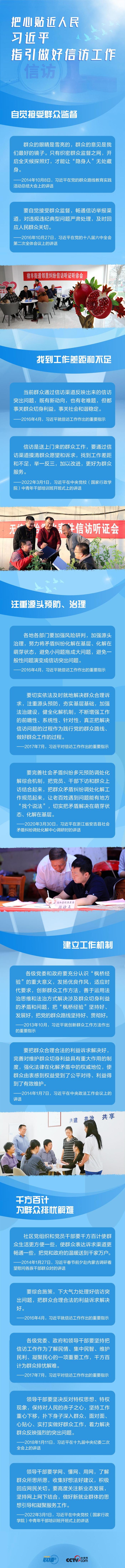 联播+丨把心贴近人民 习近平指引做好信访工作