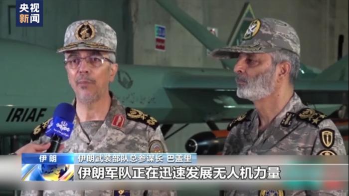 伊朗军方展示地下无人机基地和新型导弹