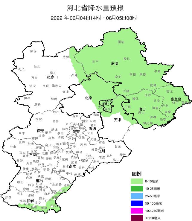 河北今天炎热暂缓明天高温又来，中南部最高气温将达34至36℃