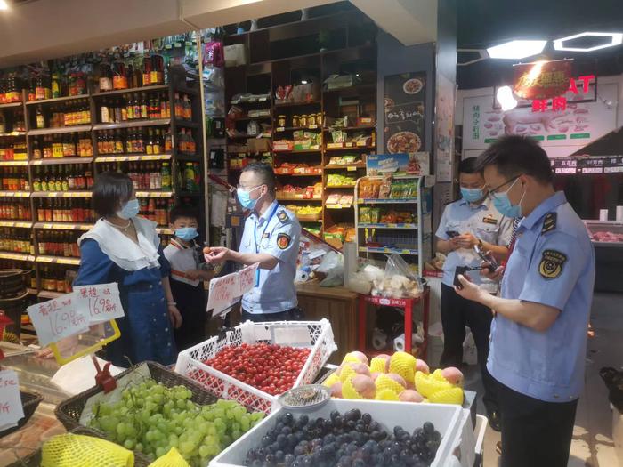 江西省永修县市场监督管理局开展端午假期市场巡查工作