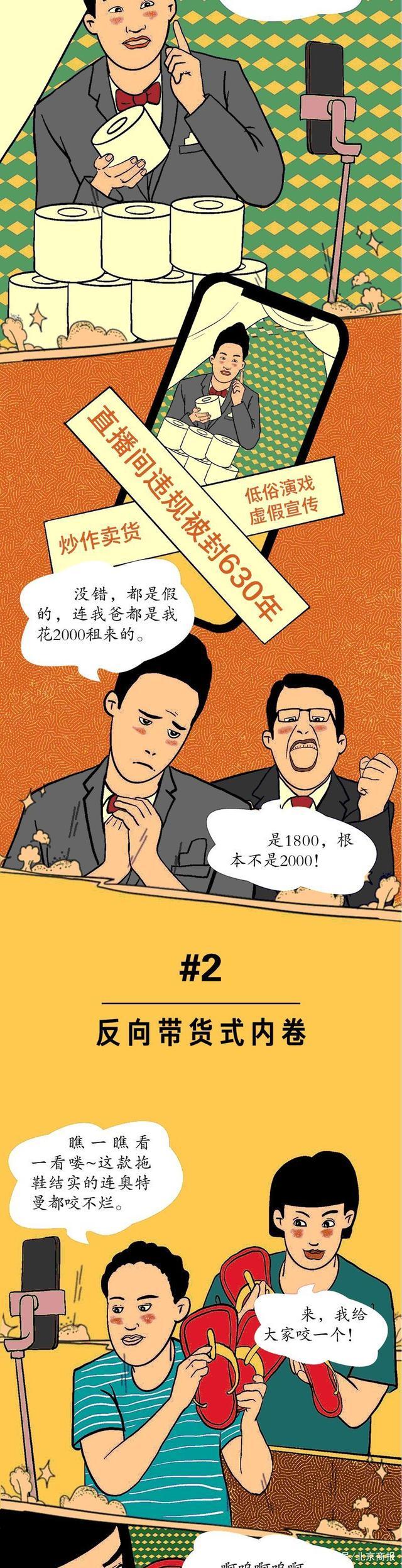 绘丨太卷了！办一场婚礼直播就为了卖卫生纸？