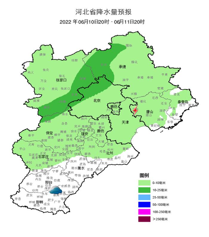 高考最后一天，河北西北部有雷阵雨，明后天炎热回归