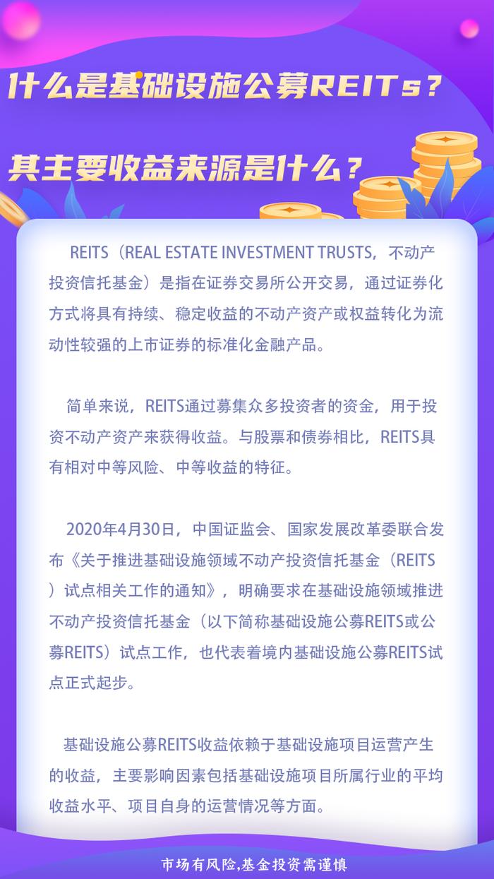 什么是基础设施公募REITs？其主要收益来源是什么？