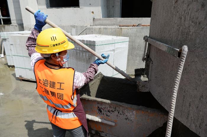 视频丨静安区72号街坊商办住新建项目安全有序恢复建设