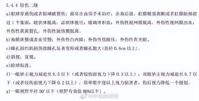 什么情况属于轻伤二级？评定标准科普来了