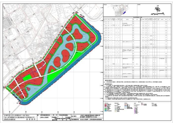 【公示】金山滨海国际文化旅游度假区滨海新片区控制性详细规划（初步方案）公示