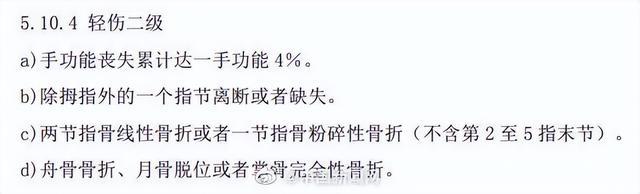 什么情况属于轻伤二级？评定标准科普来了