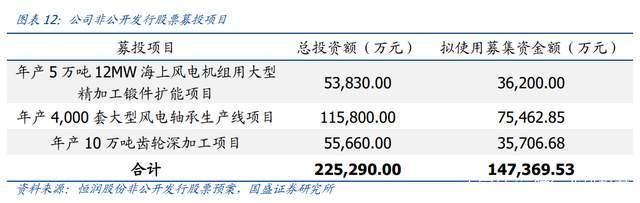 塔筒法兰龙头，恒润股份分析报告：进军风电轴承打开第二增长曲线