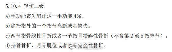 什么情况属于轻伤二级？轻伤二级评定标准科普