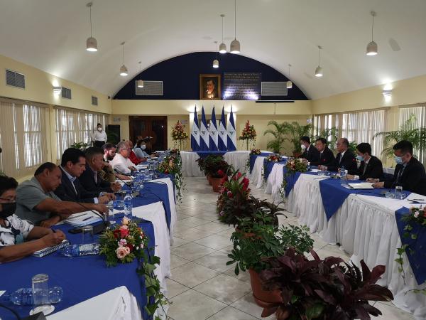 尼加拉瓜国民议会议长波拉斯会见中国政府拉美事务特别代表邱小琪
