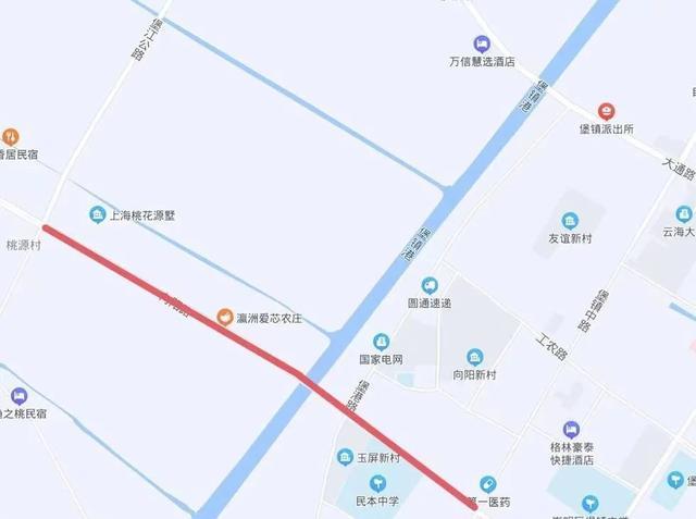 上海市公安局崇明分局关于对本区部分道路 实行交通管制措施的通告