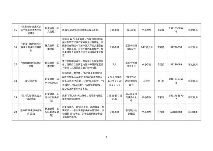 假期怎么过？150项未成年人暑假活动等你来参与