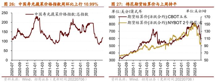 【招商策略】行业景气观察0706——猪肉价格涨幅明显，5月多数工程机械销量降幅收窄