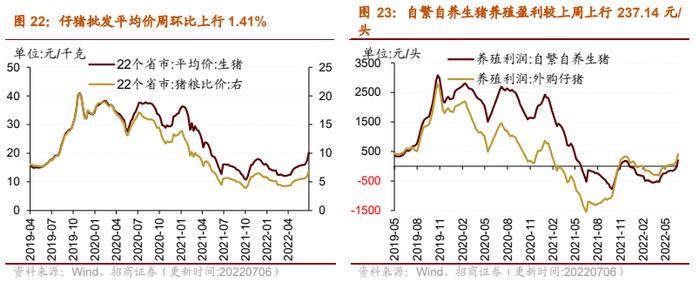 【招商策略】行业景气观察0706——猪肉价格涨幅明显，5月多数工程机械销量降幅收窄