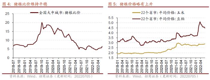 【招商策略】行业景气观察0706——猪肉价格涨幅明显，5月多数工程机械销量降幅收窄