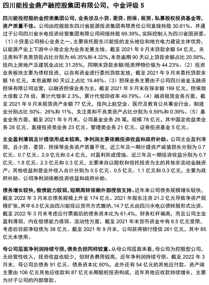 【中金固收·信用】掘金金控平台——金控平台类发行人信用资质点评及债券投资价值挖掘（地方国企篇）