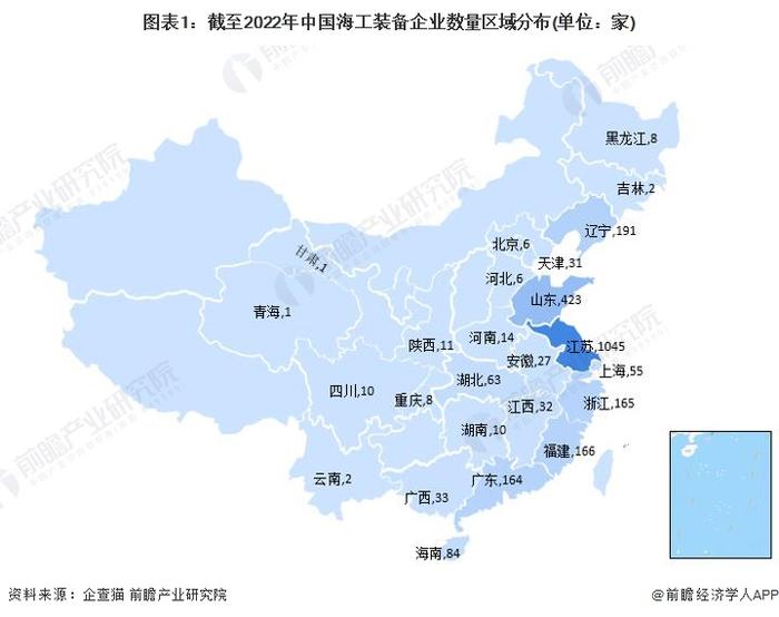 2022年江苏省海工装备制造业市场现状及发展前景分析 海工装备企业数量全国领先【组图】