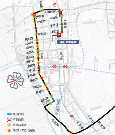 新建2条专用道、新增10组站台！71路中运量公交西延伸工程开工