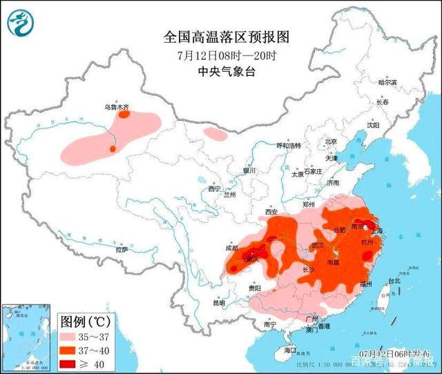 多地超40℃，屋顶都“热垮”了！南方高温天气持续，北方迎强降雨，未来天气