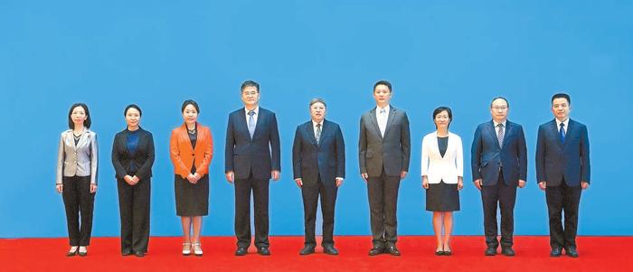 新一届农工党北京市委领导班子成员