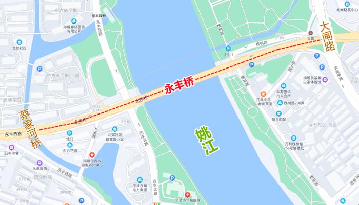 招标文件预公示，连接海曙、江北的这座跨江大桥将拓宽