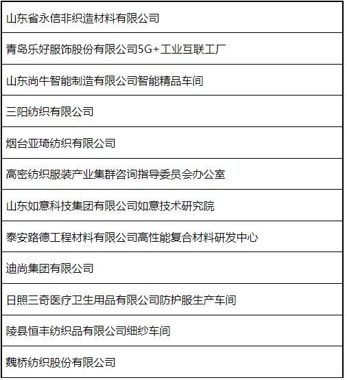 山东58个集体和个人入选全国纺织工业先进集体劳动模范和先进工作者