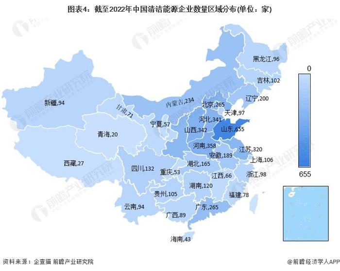 收藏！《2022年中国清洁能源企业大数据全景图谱》(附企业数量、企业竞争、企业投融资等)