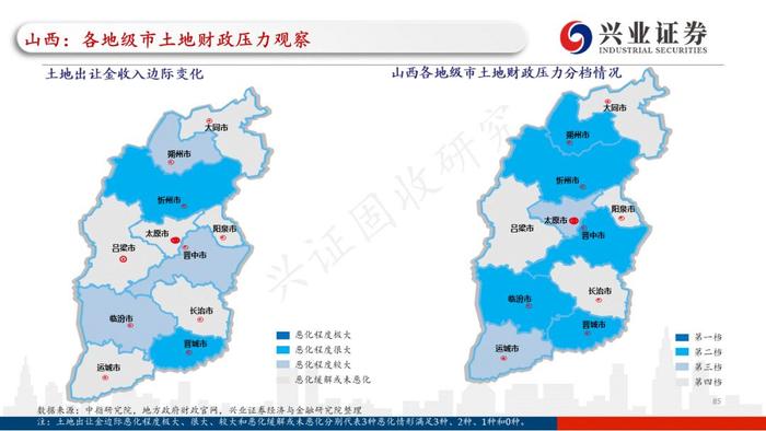 【兴证固收.重磅推荐】全国各地区土地财政压力大盘点——基于地级市维度的深度解析