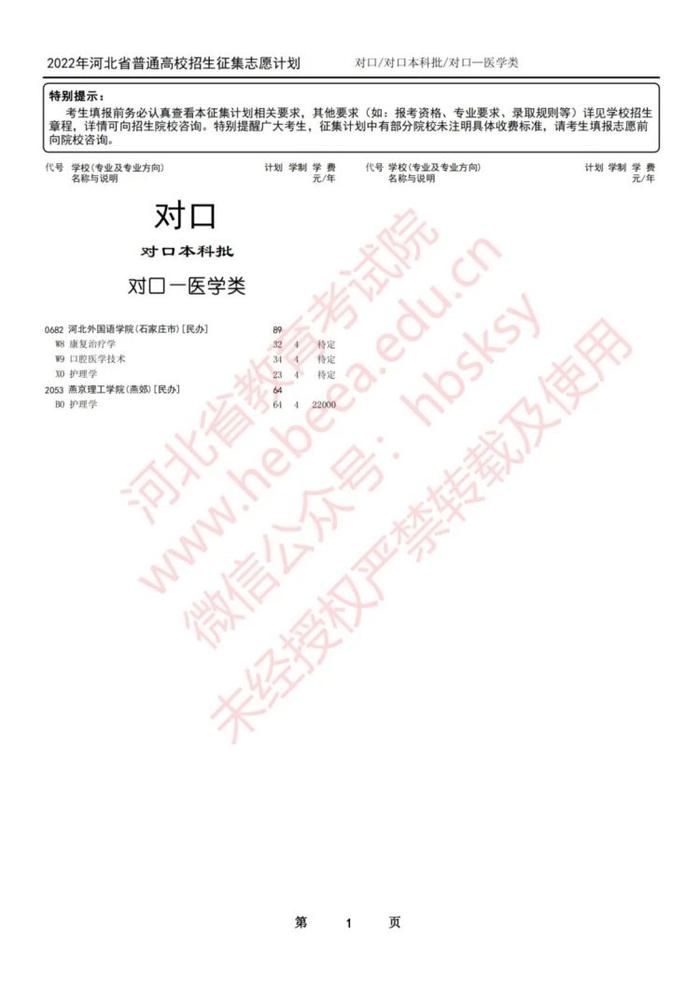 河北公布对口本科批征集志愿计划 填报时间为今天12时至16日10时