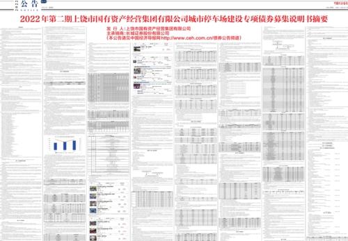 2022年第二期上饶市国有资产经营集团有限公司城市停车场建设专项债券募集说明书摘要