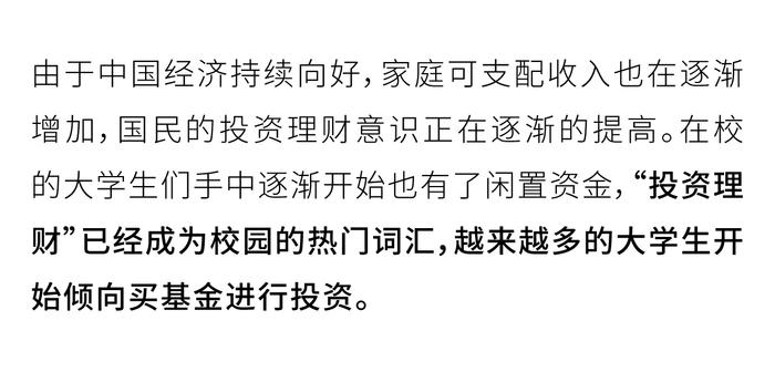 《中国大学生基金投资行为调查》邀你来参与！