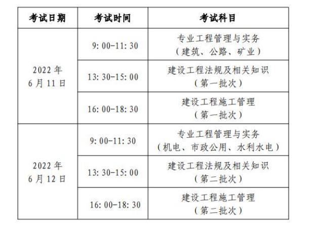 环球网校：2022北京二级建造师考试时间发布