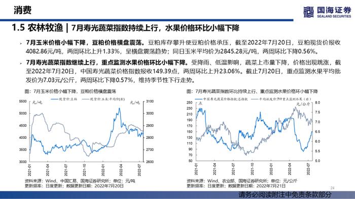 【国海策略】汽车销量持续修复，大宗商品价格降温——行业景气跟踪双周报系列