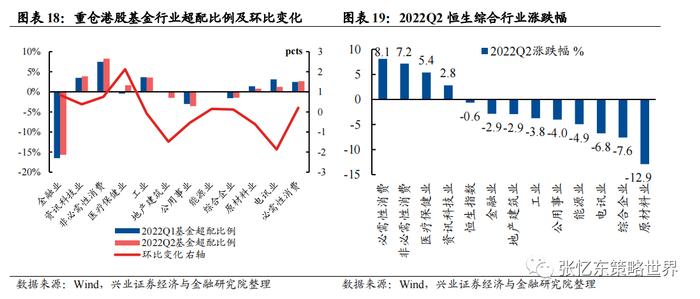 二季度公募基金持仓出炉，重仓港股基金是如何做行业配置？