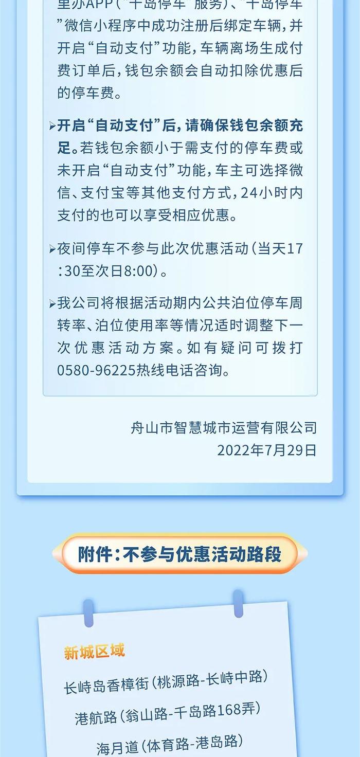 延长至12月31日！舟山“千岛停车”路内泊位优惠继续！