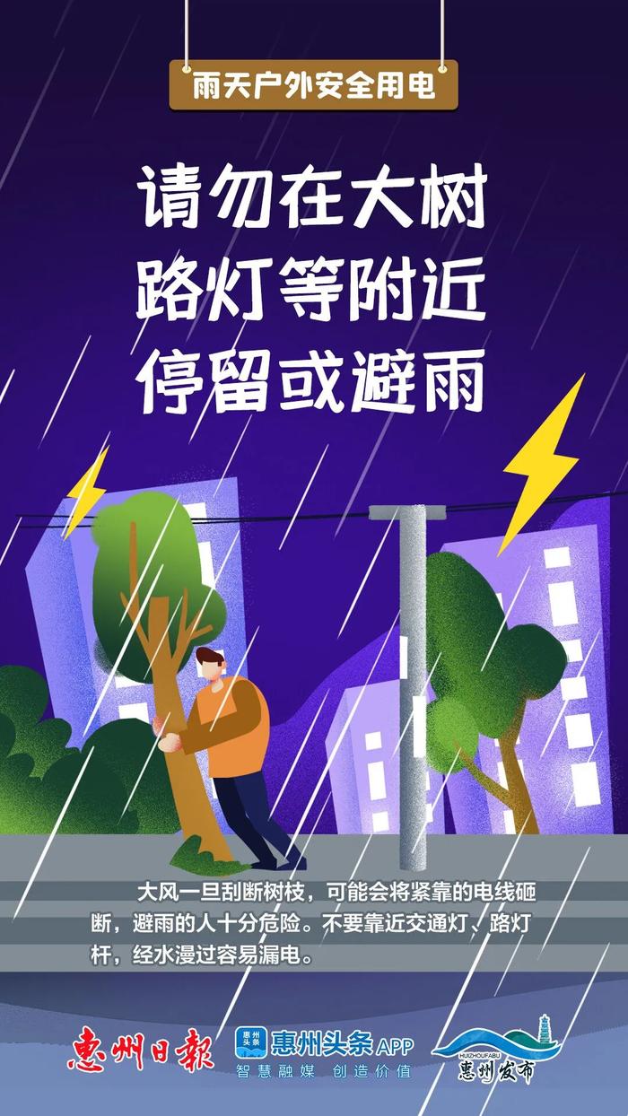 热带低压登陆惠州！暴雨持续……